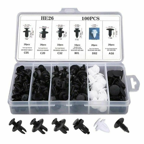 100pcs set fixing fastener kit - fixing,