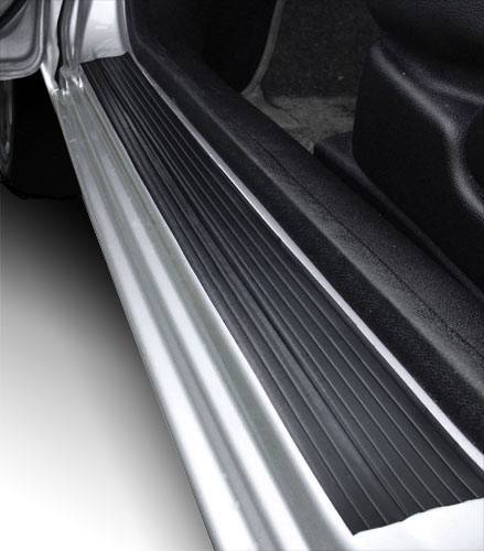 Satin black boot rear - satin, bumper
