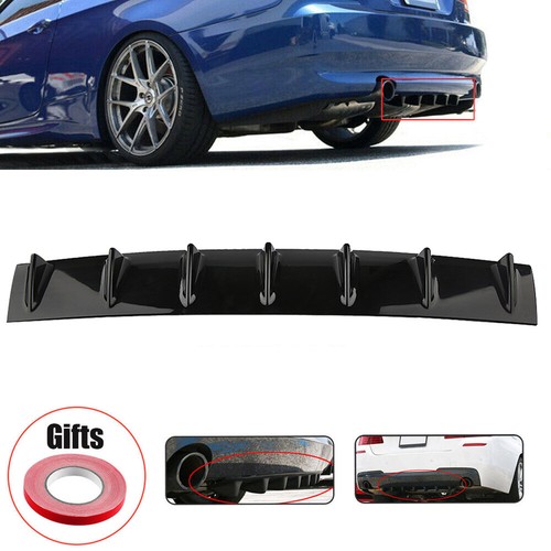 Shark fins gloss black - 7,